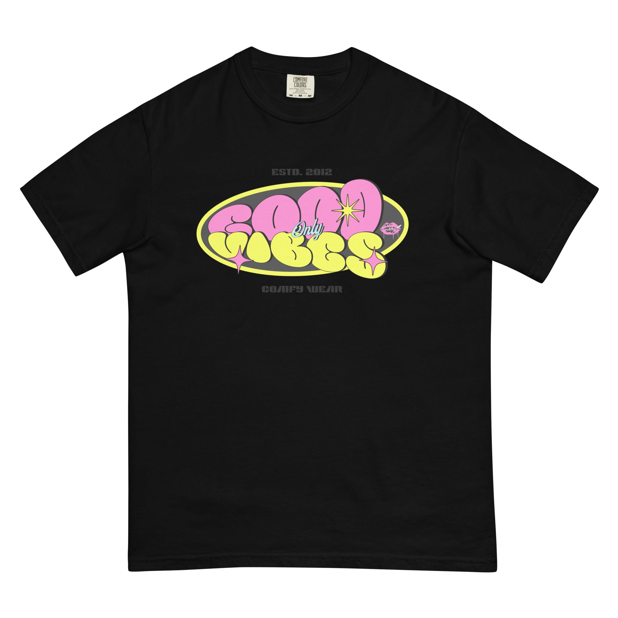 Unisex garment-dyed heavyweight t-shirt