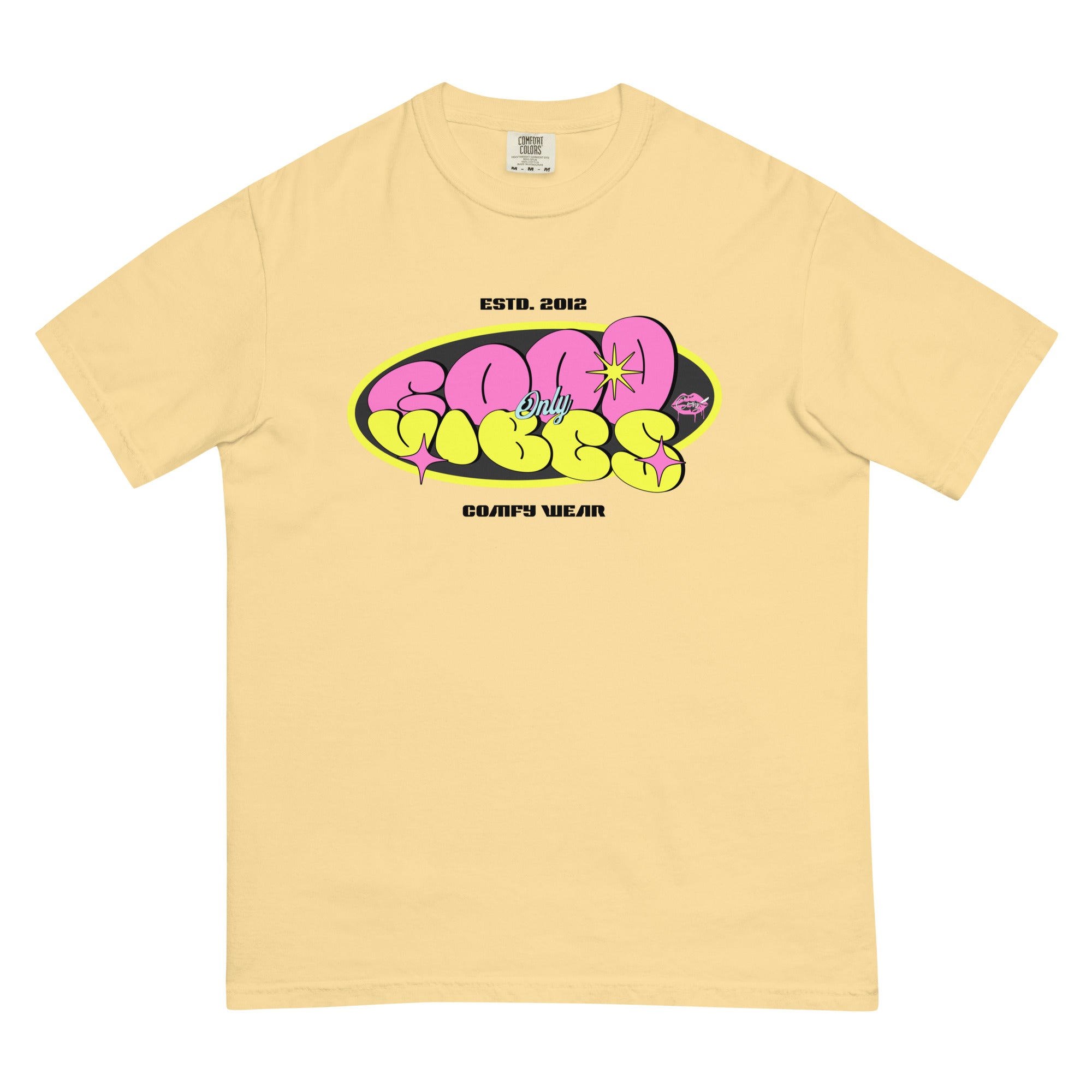 Unisex garment-dyed heavyweight t-shirt