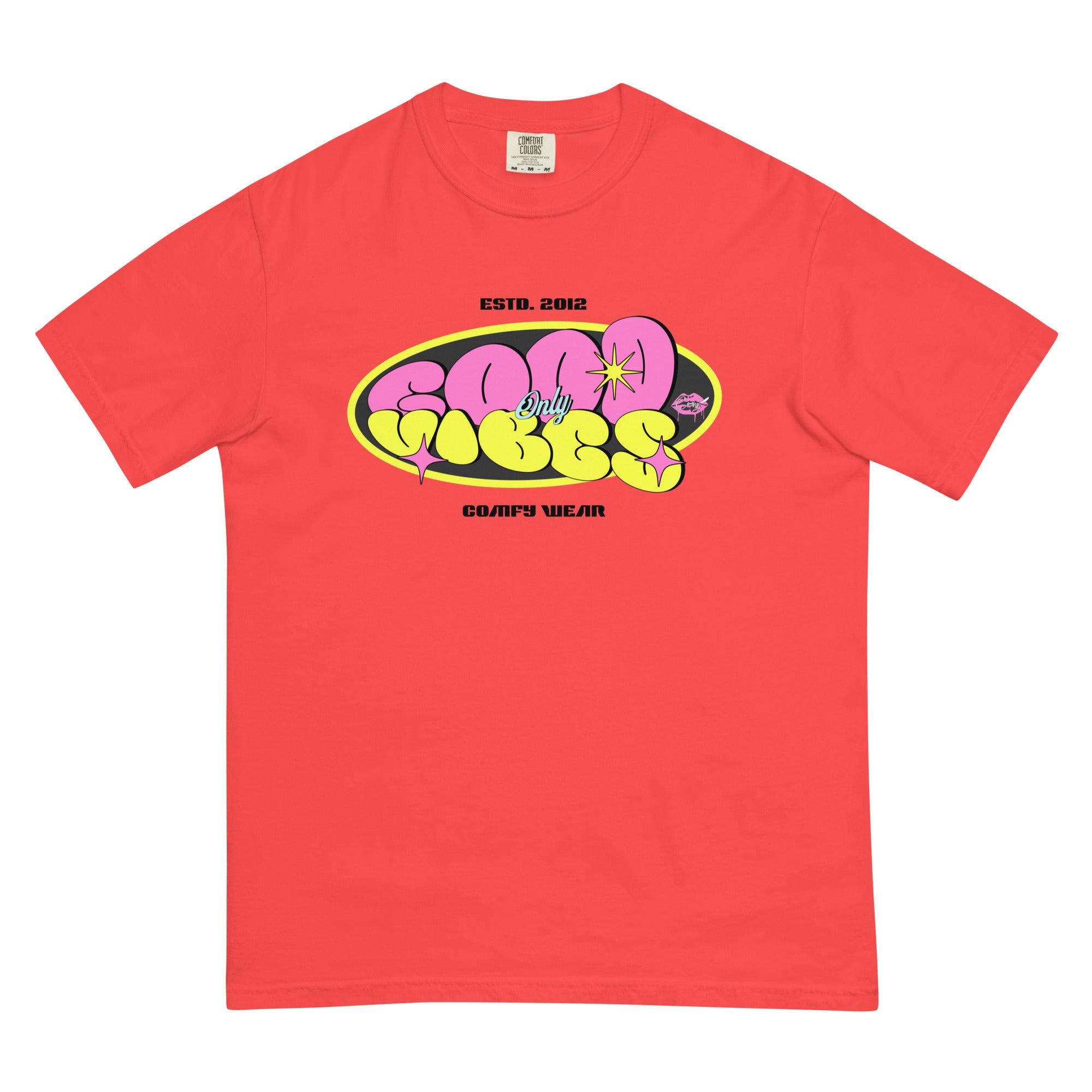 Unisex garment-dyed heavyweight t-shirt