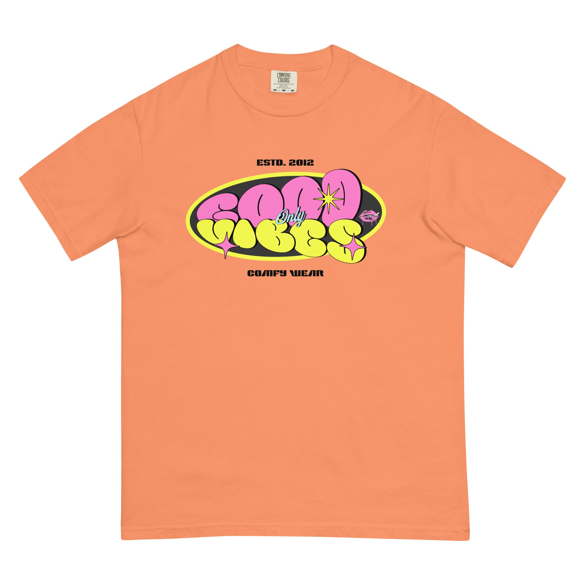 Unisex garment-dyed heavyweight t-shirt
