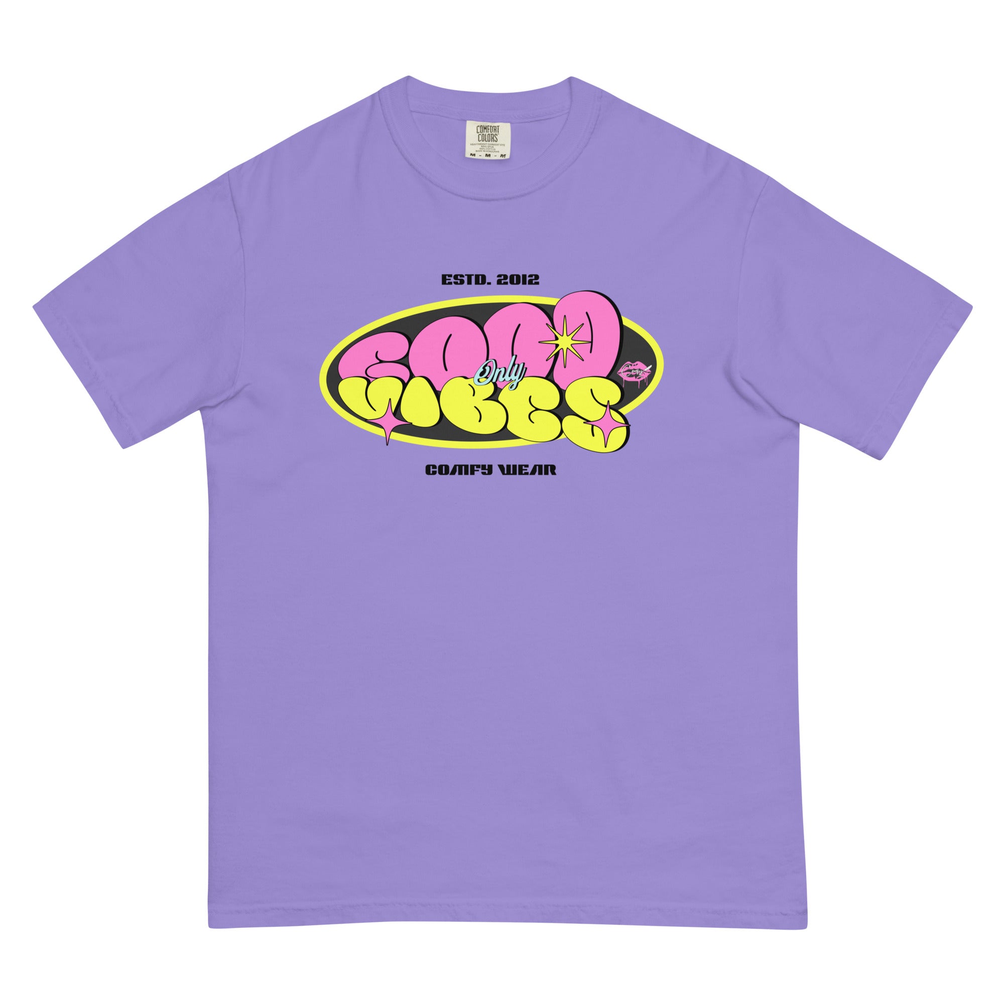 Unisex garment-dyed heavyweight t-shirt